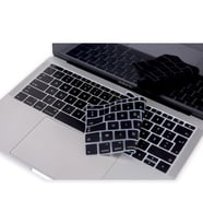 Laptop MacBook Pro Klavye Koruyucu 13inc A1708 12inc A1534 için F Türkçe Daktilo (Siyah)