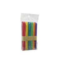RENKLİ - 1000 ADET AHŞAP ELİŞİ - DİL ÇUBUK 15CM X 1.8CM (5343)