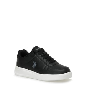 U.S.POLO ASSN ELTA 3FX COMFORT CASUAL UNİSEX GÜNLÜK SPOR AYAKKABI (Siyah)
