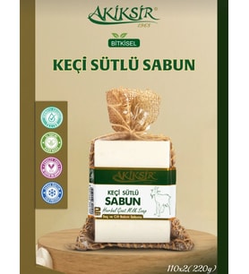 Akiksir Keçi Sütlü Sabun 220gr