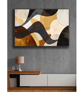 Koç stüdyo Modern tasarım kanvas tablo 50x70 (Çok Renkli)