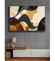 Koç stüdyo Modern tasarım kanvas tablo 50x70 (Çok Renkli)