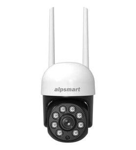 Alpsmart 2MP 360° WiFi Akıllı Dome Güvenlik Kamerası Dış Mekan Gece Görüşlü IP Kamera