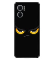 Xiaomi Redmi Note 11E Kılıf Silikon Desen Özel Seri Black Eyes 1644