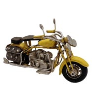 Golden Wings Metal Dekoratif Motosiklet