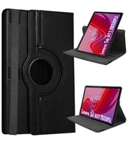 Lenovo Tab M11 TB330FU Uyumlu Döner Standlı Tablet Kılıfı (Siyah)