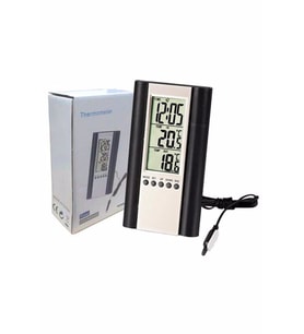Termometre H 6308b Isı Ölçer*saat*alarm Tt Technıc