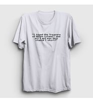 Presmono Unisex Beyaz Treasure Of Melee Monkey Island T-Shirt 493773tt (Beyaz)