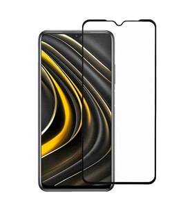 Northcity Xiaomi POCO M3 Tam Yapışkanlı 9H Full Cam Ekran Koruyucu - Çizilmeye Dayanıklı
