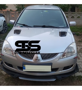 Mitsubish Lancer Uyumlu Piano Black Kaput Üstü Havalandırma Izgarası