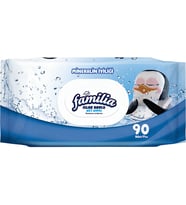 Familia Islak Havlu Mendil Mineralin İyiliği 90 Yaprak Plastik Kapaklı Tekli Pk
