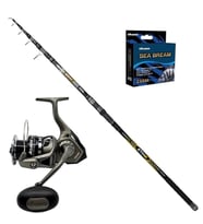 Okuma Acuador 6000 - Ryuji Aragon 390cm Surf Olta Seti (Standart)