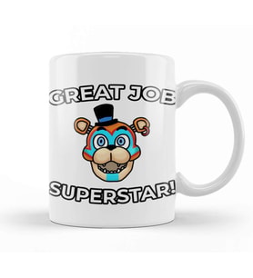 Supportive Freddy Fnaf Kupa Bardak Porselen