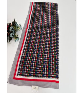 Quare Soft Pamuklu Desenli Şal LDSQ1005