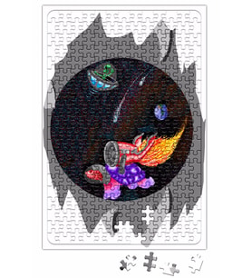 Worm Hole Puzzle 240 Parça Yapboz