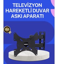 Northcity Hareketli ve Döner LED LCD TV Duvar Askı Aparatı VESA Uyumlu Montaj Sistemi