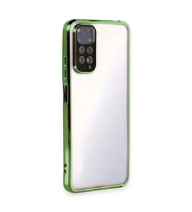 Note 11 Kılıf  Lensli  - Yeşil