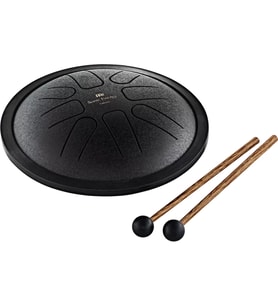 Meinl Sonic Energy SSTD1BK Small Steel F-minor 7" Tongue Drum (Siyah)