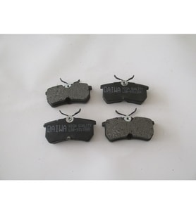 FORD FOCUS- SD/HB- 98/05; ARKA FREN BALATASI 1,4/1,6/1,8/2,0 (DİSK) (87,2X42,5X13) (BRAMAX) 98AB-2M0
