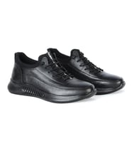 Dropland 8351 Siyah Milano %100 Deri Erkek Casual Ayakkabı