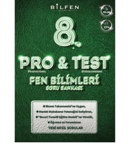 8. SINIF PRO&TEST FEN BİLİMLERİ SORU BANKASI