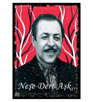 Neşet Ertaş Retro Ahşap Poster