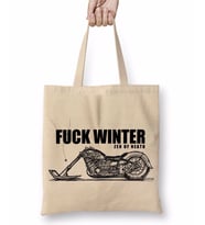 Fuuck Winter Always Motorcycle Bez Çanta Uzun Saplı