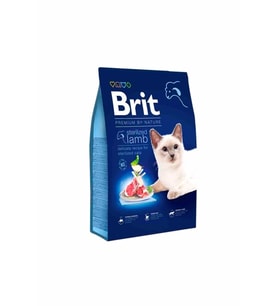 Brit Premium Kısırlaştırılmış Kuzu Etli Yetişkin Kedi Maması 8 Kg