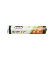 Omnipazar Polmix Standart Büyük Boy Çöp Poşeti 65x80cm 50 Rulo Siyah