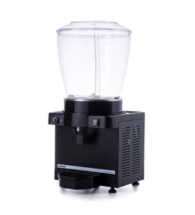 Samixir S22.AB Şerbetlik-22 litre soğuk içecek dispenseri-fıskiyeli-manuel-siyah