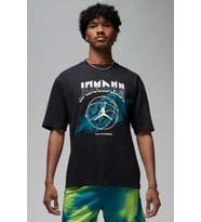 Nike Jordan MJ Graphic Short-Sleeve Crew Mens Tshirt Erkek Günlük Tişört Siyah