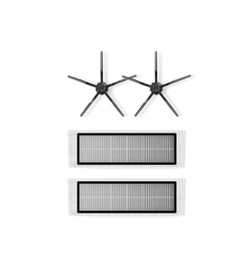 Roborock S5 MAX Robot Süpürge Uyumlu 4'lü Yedek Parça Seti