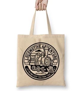 Locomotive Adventure Massachusetts Bez Çanta Uzun Saplı