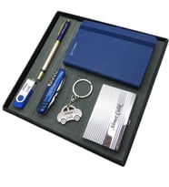 Signator® Aequor  Kişiye Özel Set - 32 Gb. Usb Bellek + Fonksiyonlu Çakı + Not defteri  + Arabalı Anahtarlık + Kalem ve Kartvizitlik  İsme Özel Hediyelik Set (Karışık)