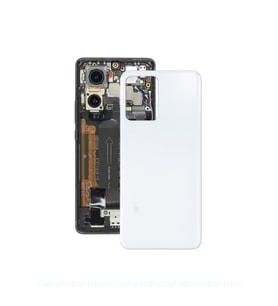 Xiaomi Redmi Note 12 5G Arka Kapak - Arka Pil Batarya Kapağı - 22111317G Uyumlu (Beyaz)