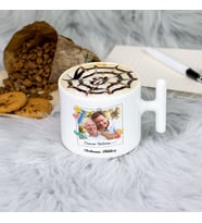 Canım Babam Fotoğraflı Latte Fincanı