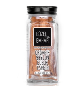 Güzel Ada Bahar Organik Seylan Çubuk Tarçın 16 gr