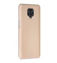 Xiaomi Redmi Note 9 Pro Premium Silikon Kılıf Gold