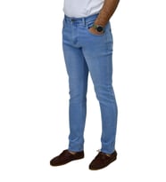 Erkek Regular Fit Jeans Pantolon 1601 BGL-ST04513 (Buz Mavisi)