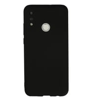 Huawei P Smart 2019 Kılıf Nano içi Kadife Silikon - Siyah