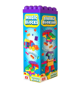 Uçar Oyuncak Magic Blocks 76 parça Büyük Bloklu Oyun Seti