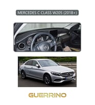 MERCEDES C CLASS W205 2018+TORPİDO KORUMA HALISI GRİ KENAR