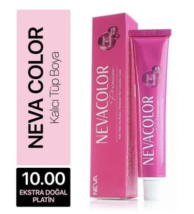 NEVACOLOR 10.00 Ekstra Doğal Platin 50 ML BOYA