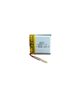 503030 3.7V 450Mah Li-Polymer Pil (Devreli/1.5A)