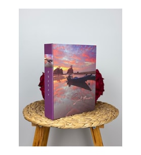 Rabsev Fotoğraf Albümü 10x15cm 200 Fotoğraf Kapasiteli Renkli Sandal Desenli Anı Albümü