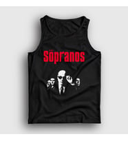 Presmono Unisex Siyah Gang Sopranos Atlet 469441tt