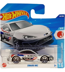 Hot Wheels - Subaru Brz - Hw J-Imports 3/5 - Jbb55 - Short Card - Beyaz - Mattel 2025-1:64 (Çok Renkli)