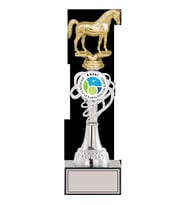 ODAK KUPA - Figürlü Kupalar - At Figürlü Kupalar FG-034 B - 33 cm