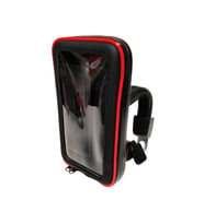 Usb Şarjlı Su Geçirmez Motosiklet Telefon Tutacağı 360 Döner 5.5-6.9" Tüm Modellerle Uyumlu