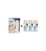 Glade Otomatik Sprey + Ipeksi Vanilya Yedek 269 Ml + Temiz Çarşaf Ferahlığı + 3 X 269 Ml